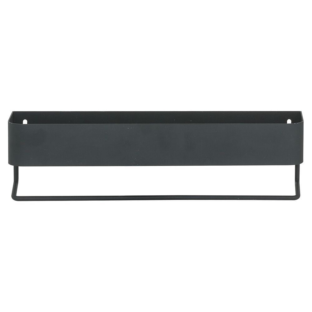 Sealskin Brix wandrek met handdoekhouder 35cm zwart