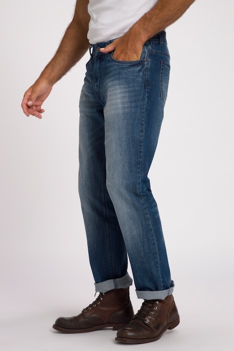 Jeans, Denim, 5-Pocket, Denim, Regular Fit, bis Gr. 72/36