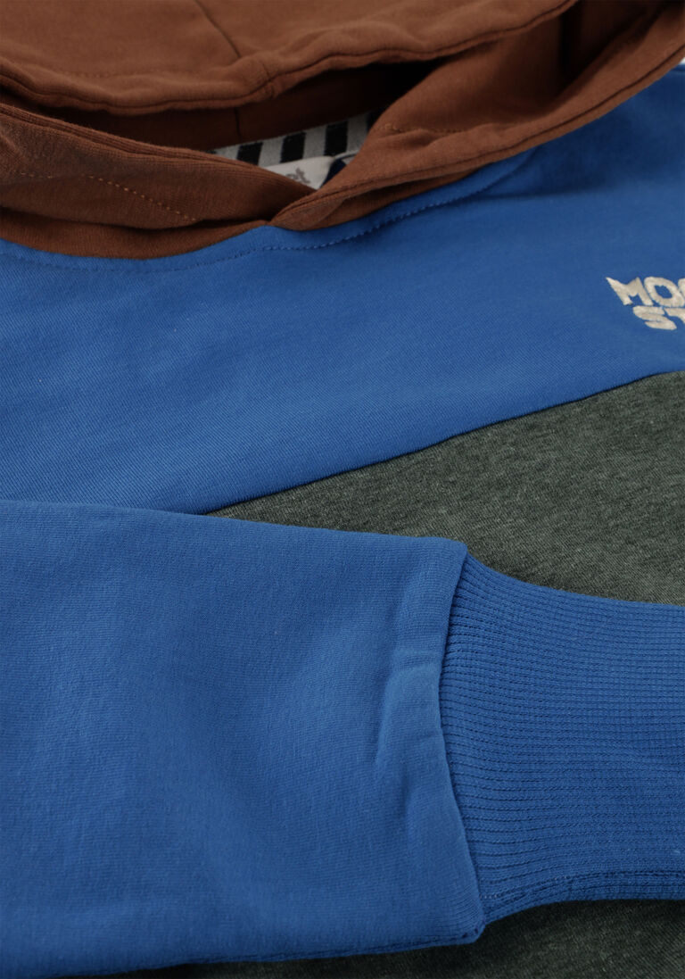 MOODSTREET multi moodstreet trui colorblock hoody