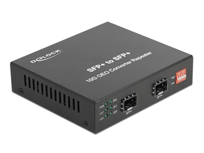 Delock Medienkonverter 10Gbase-R SFP  zu SFP Delock Medienkonverter 10GBase-R SFP  zu SFP