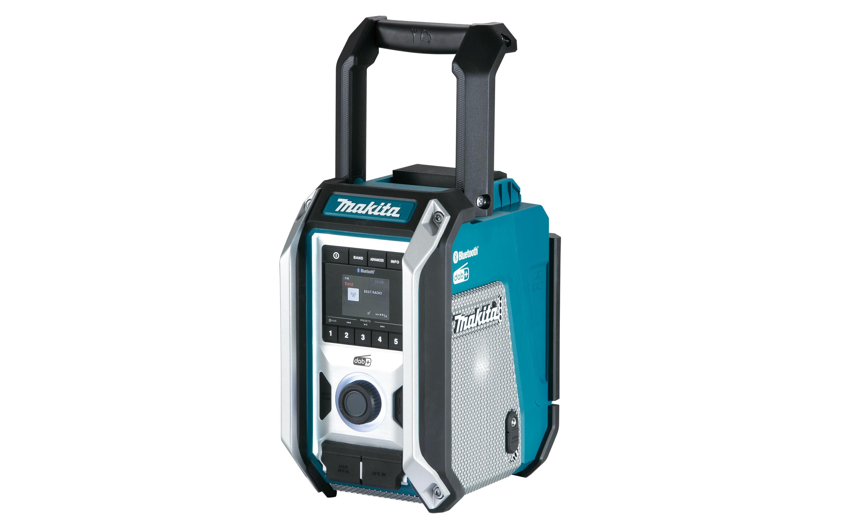 Baustellenradio DMR 115 DAB / DAB+ / FM Schwarz<br>Baustellenradio DMR 115