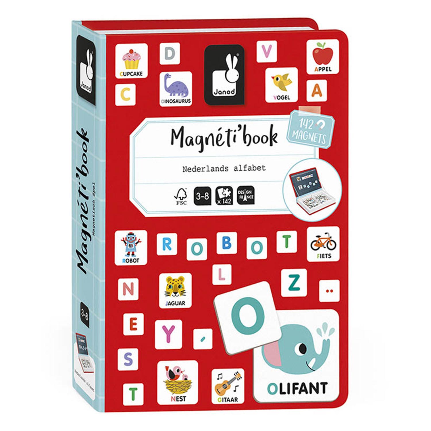 Janod Magnetibook - Alfabet