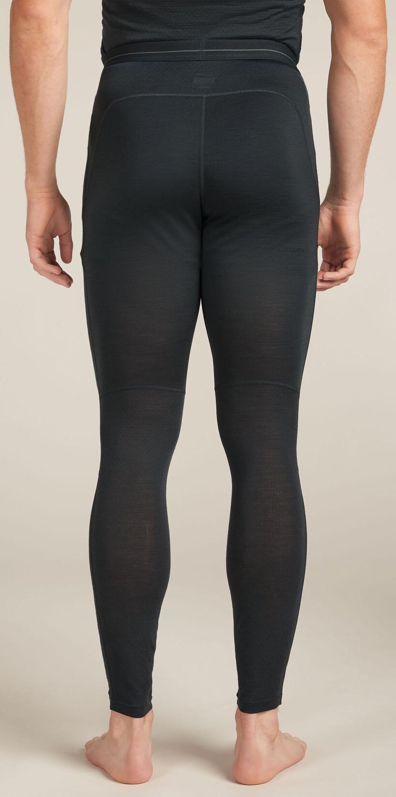 Merino 125 ZoneKnit Thermal Leggings Herre Black