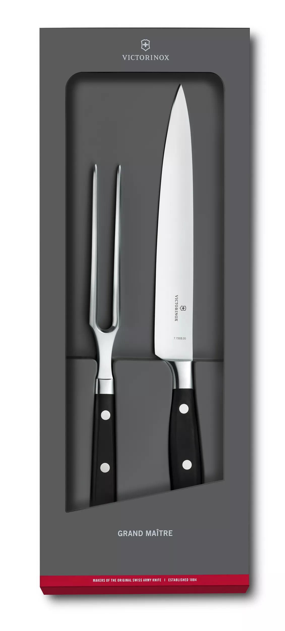 Grand Maître Tranchier-Set, 2-teilig-schwarz