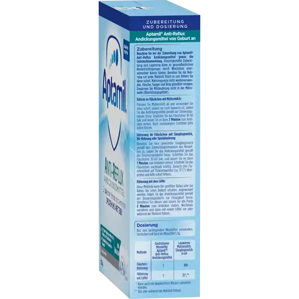 ANTI-REFLUX Andickungsmittel von Geburt an
