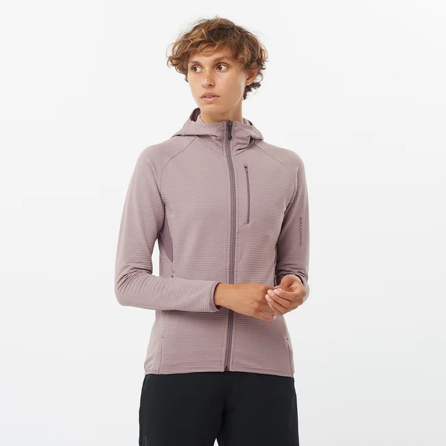 ESSENTIAL LIGHTWARM  Couche intermédiaire à capuche pour femme