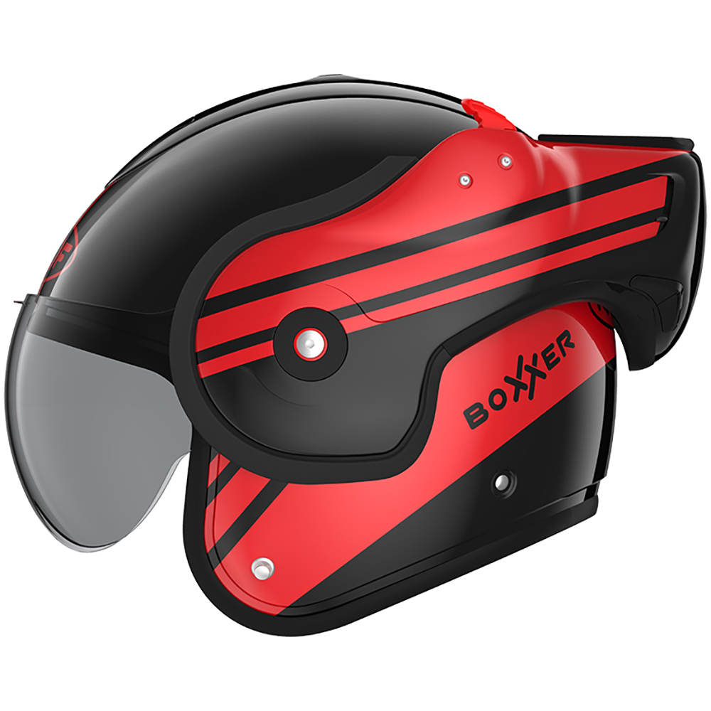 Roof - Casque Boxxer Sting Noir / Rouge