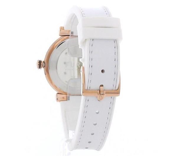 Furla Ladies Furla Block White Rose Watch WW00011003L3