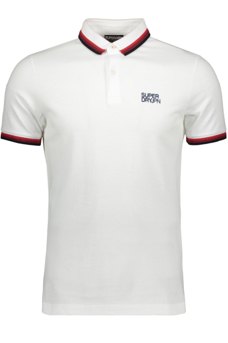 Superdry witte heren polo