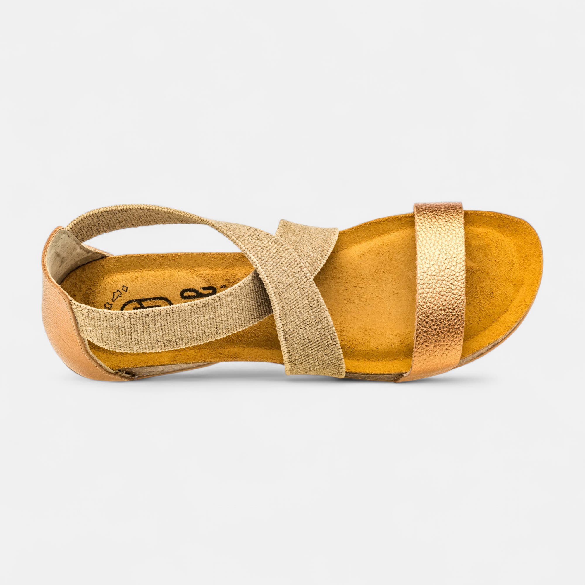 Sandales Femme bronze