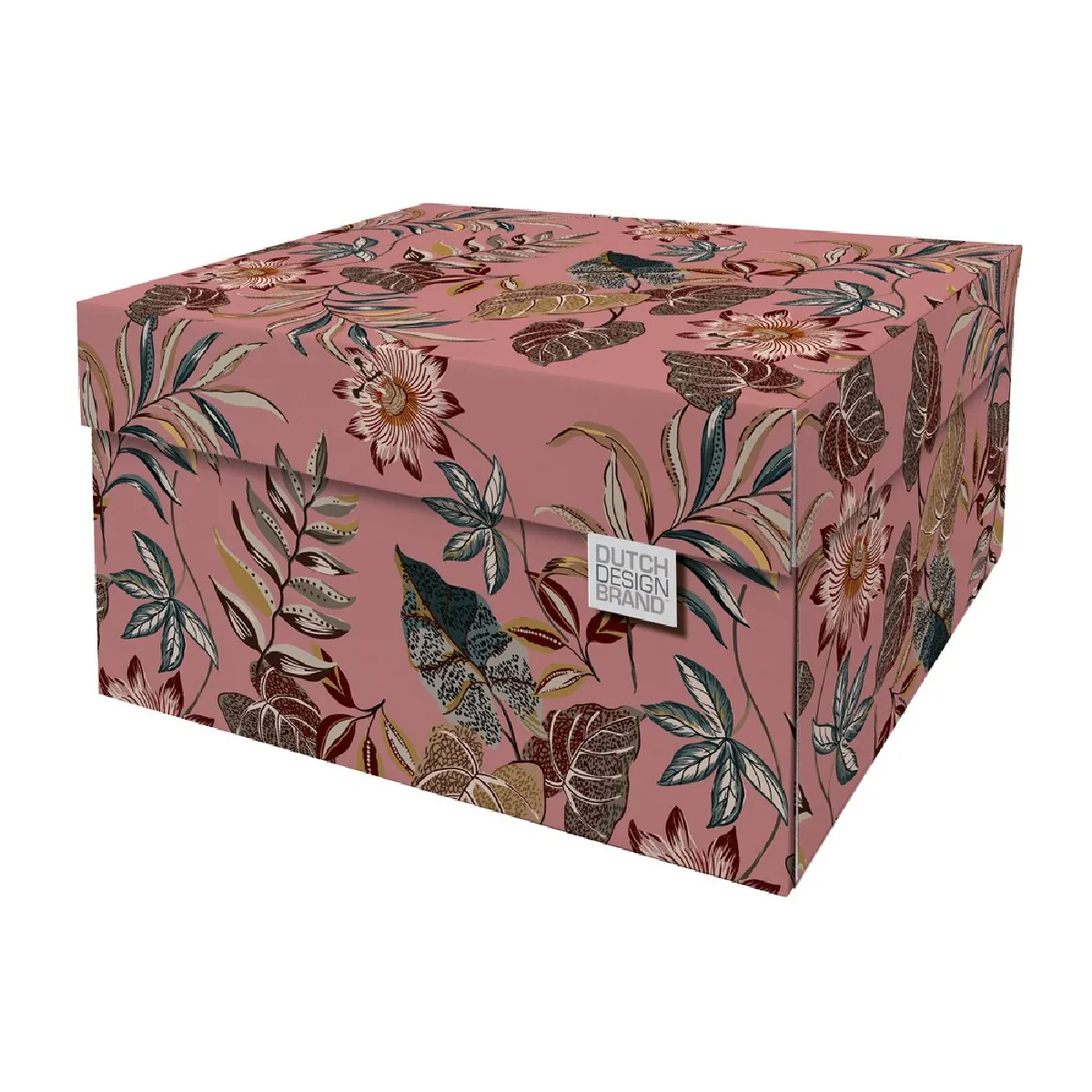 Dutch Design Brand DUTCH DESIGN Boite de Rangement Floral Garden 39.5x32x21cm