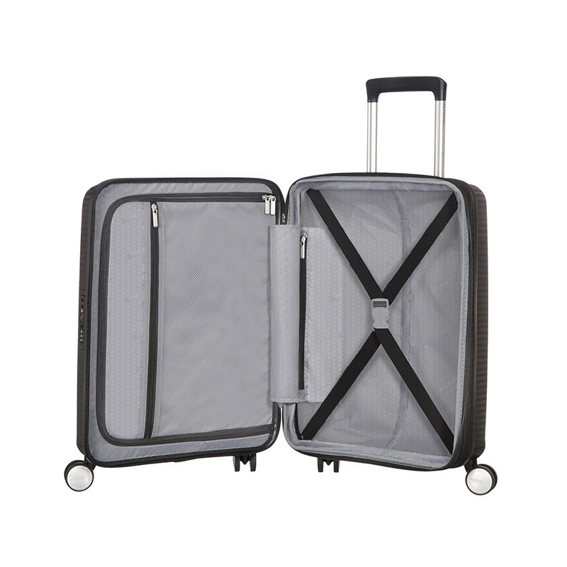 Valise rigide Soundbox Extensible 77cm Noir
