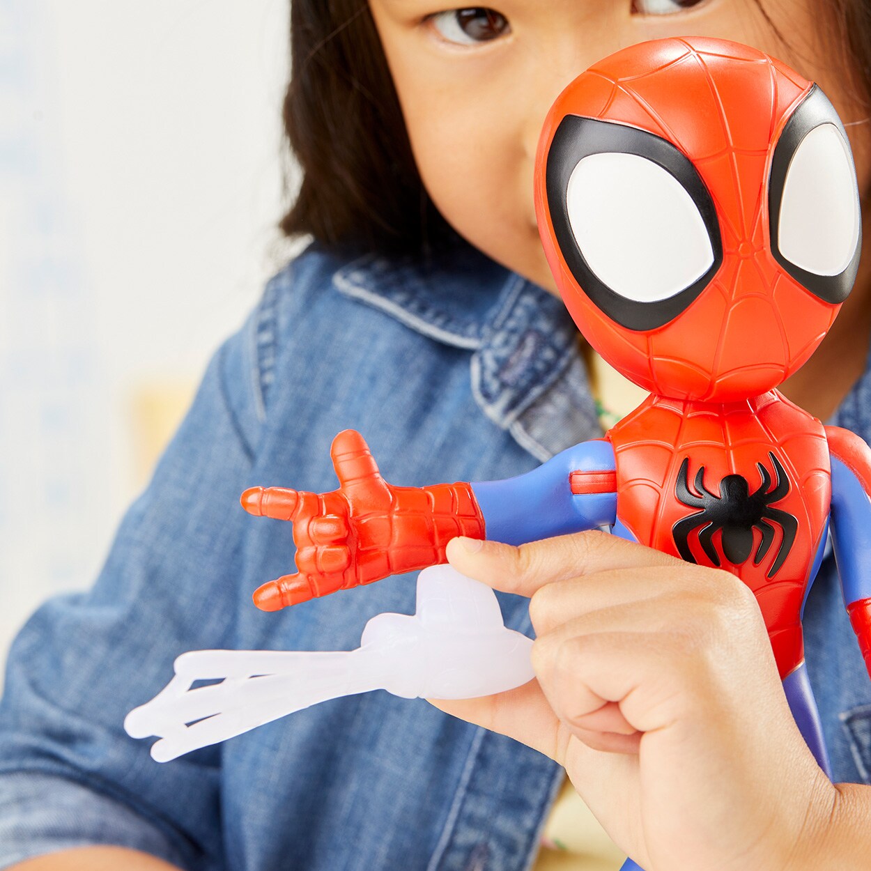 Hasbro Marvel Spidey and His Amazing Friends supergroßer Spidey Mehrfarbig Spielfigur