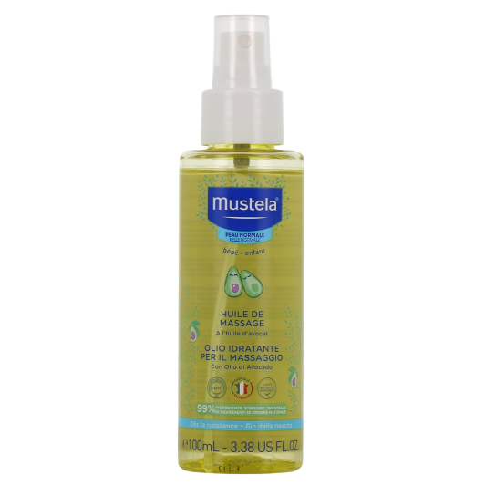 Huile de massage pour bébé Mustela