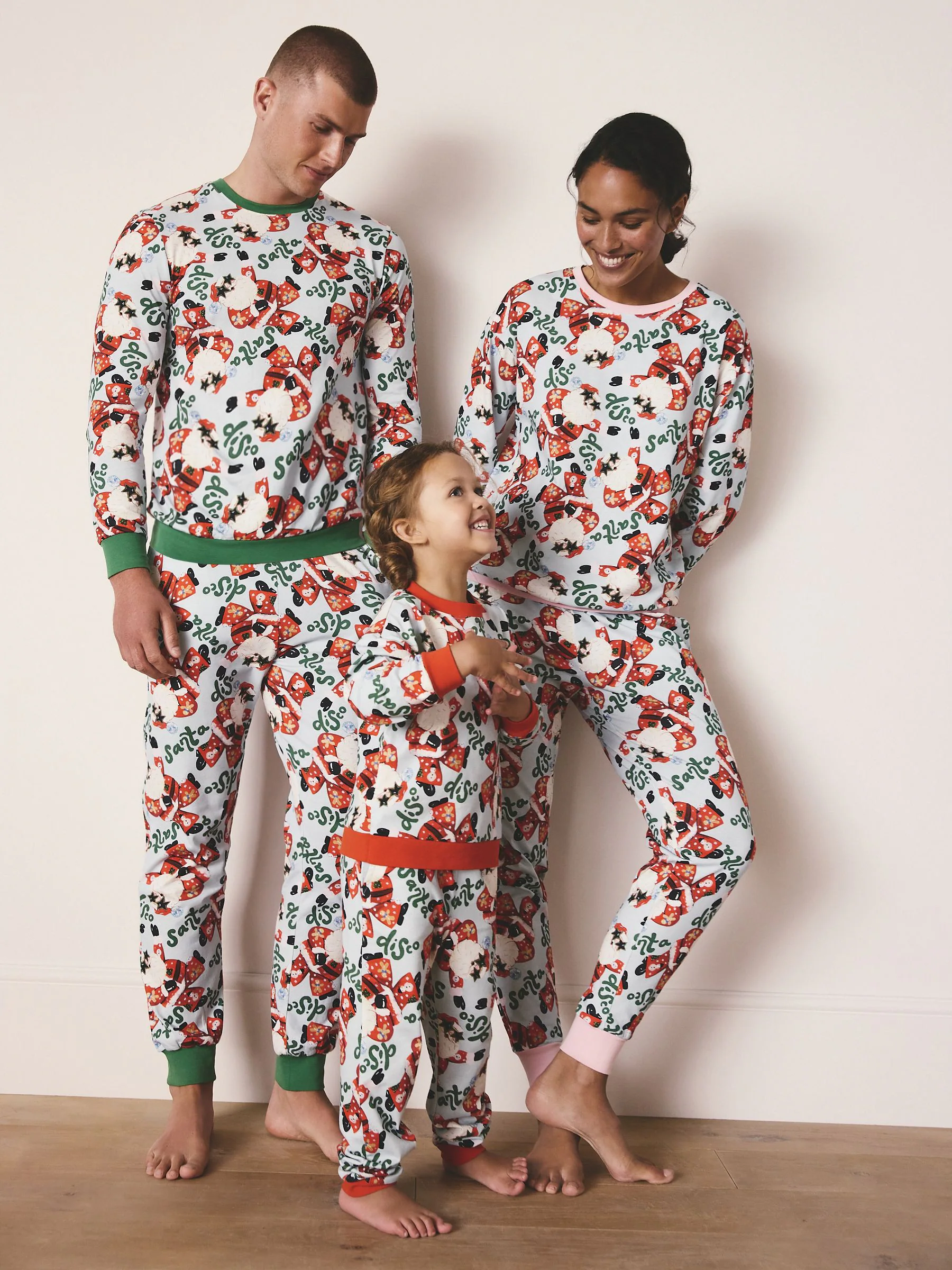 Eleanor Bowmer Red Disco Santa Pyjamas