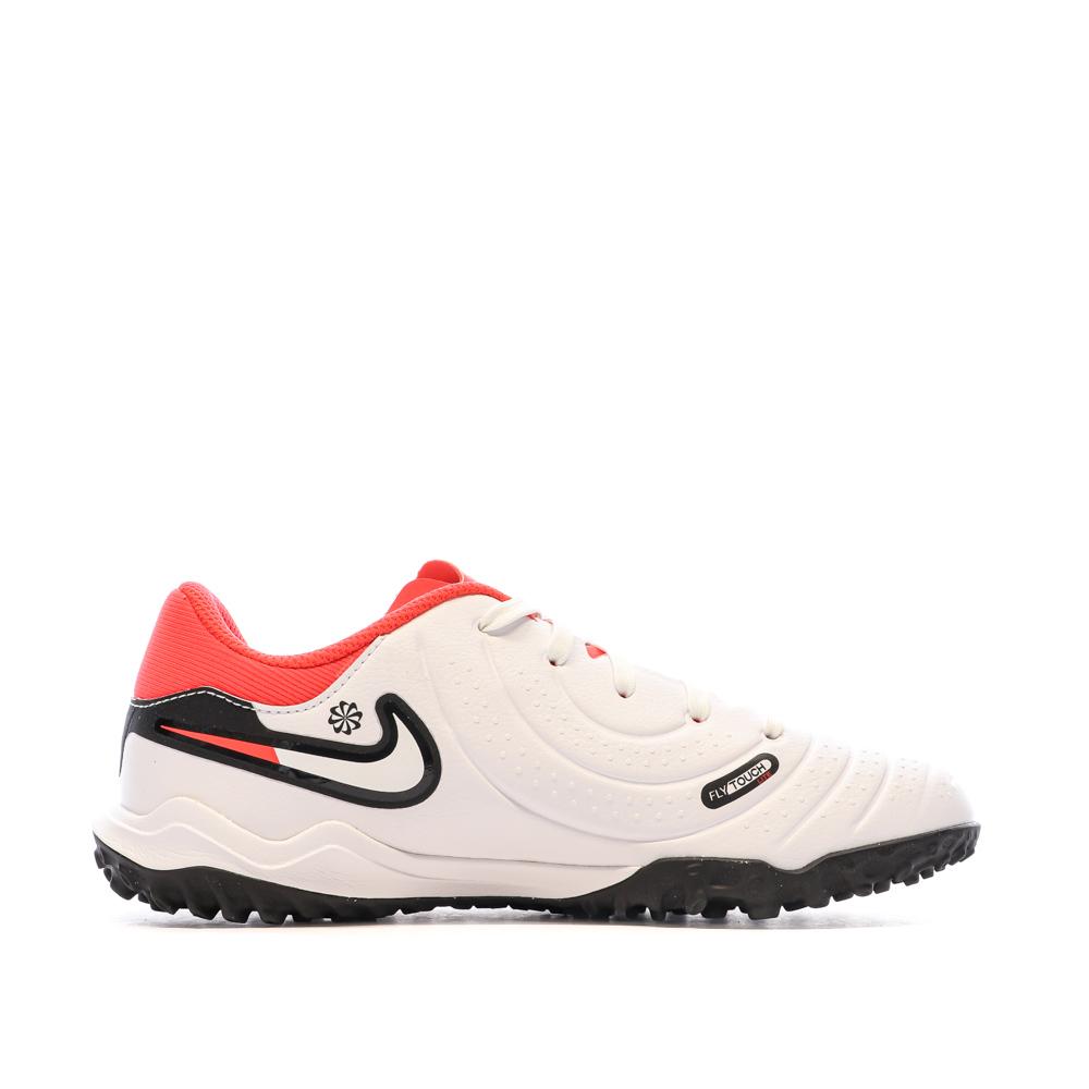 Nike Chaussures de Foot Blanc Junior Nike Legend 10 Academy TF