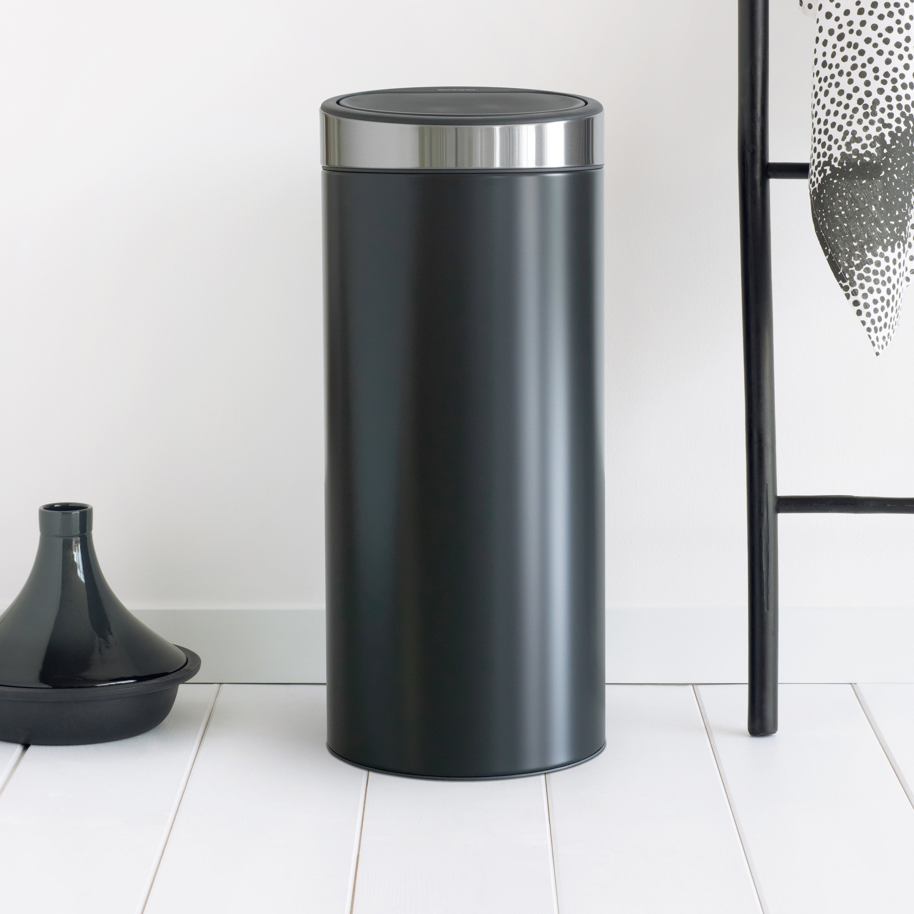 Brabantia Touch Bin New Afvalemmer 30 Liter Vingerafdrukvrij