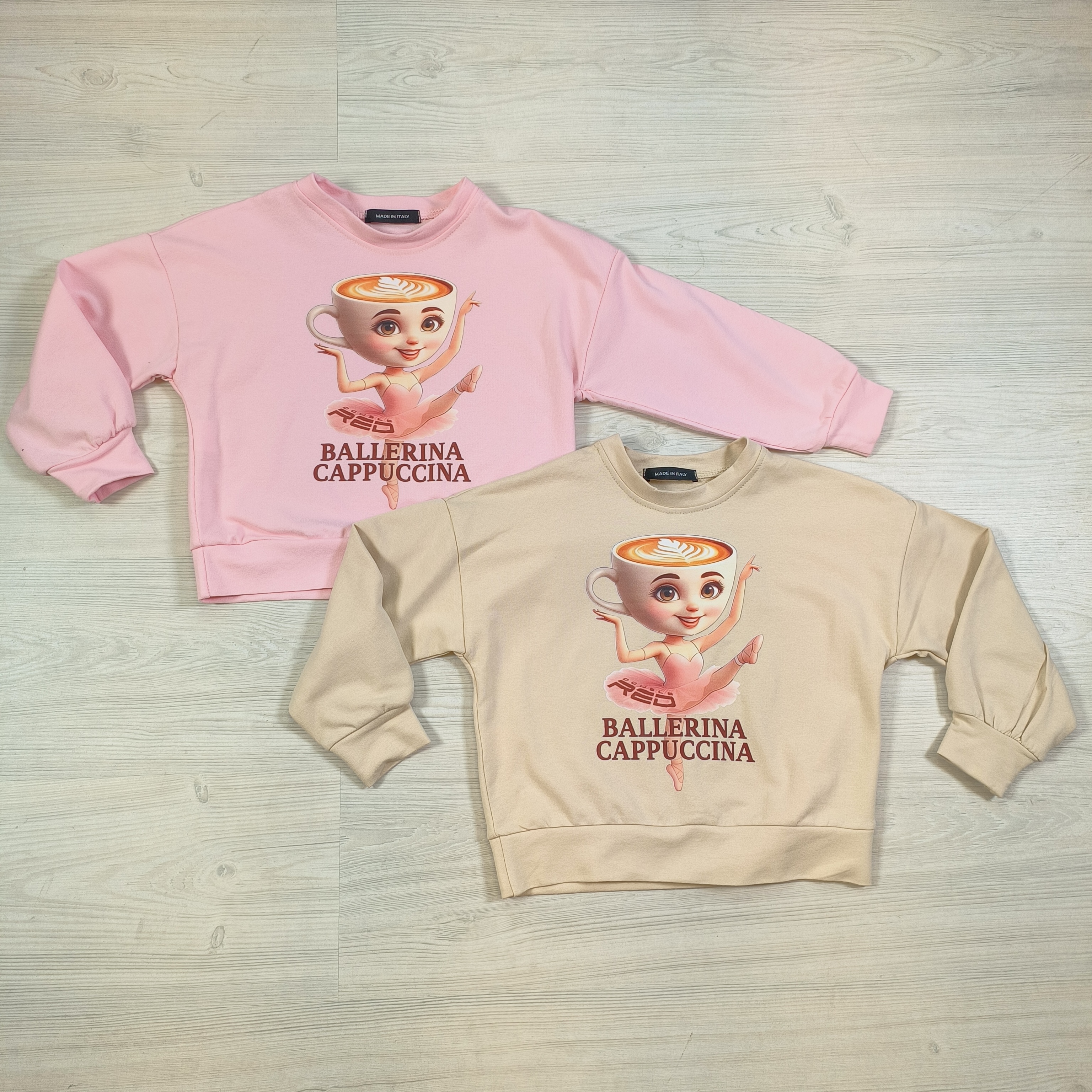 Sweater cappuccina ballerina - Beige