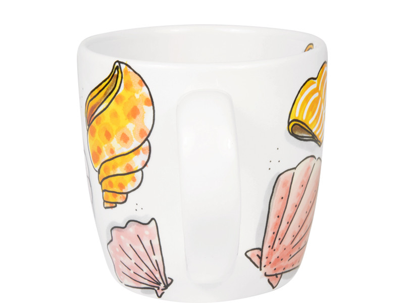 Cappuccinobeker 0,5l La Plage Fruits de Mer