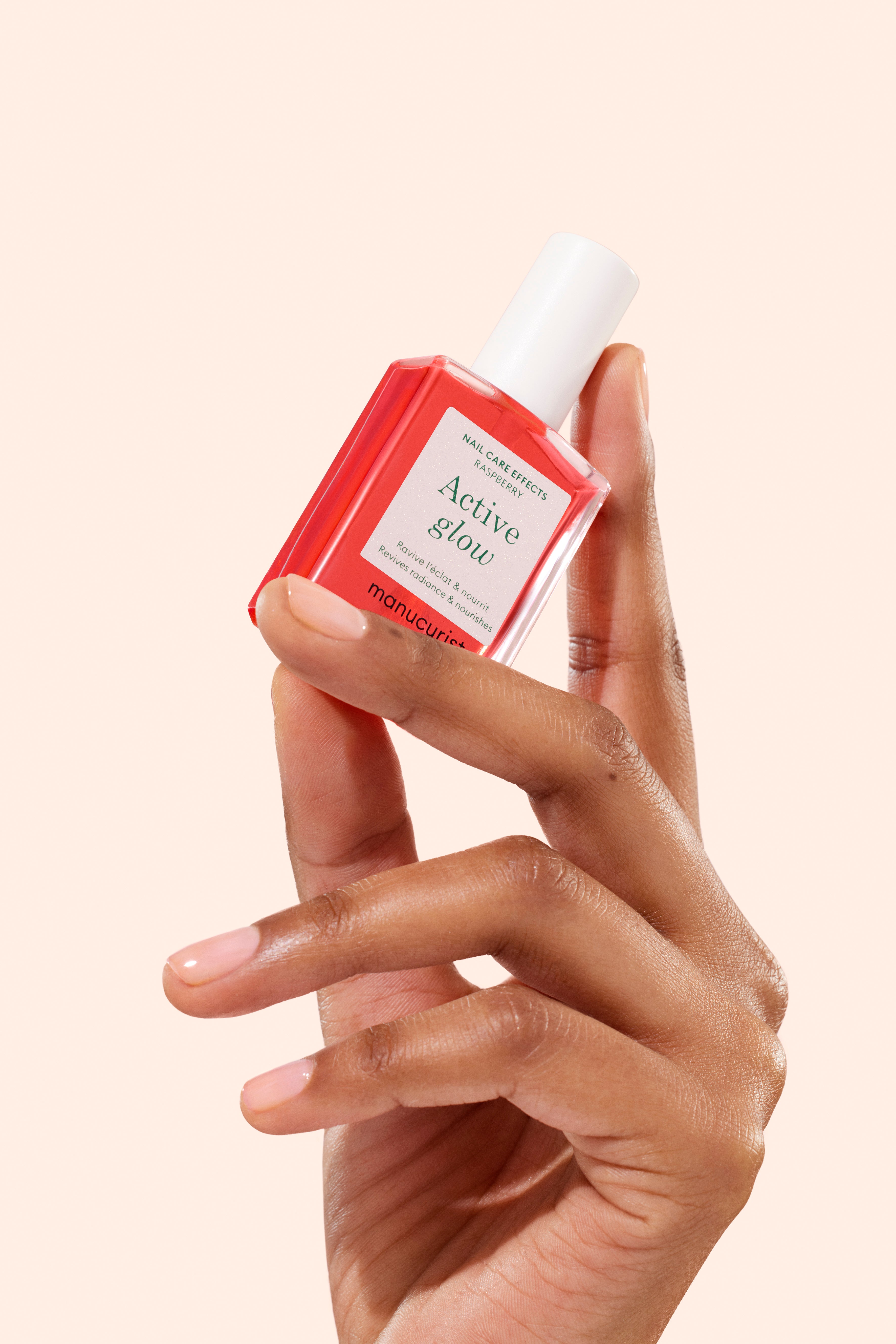 Manucurist  Active Glow neglelak - Rasberry