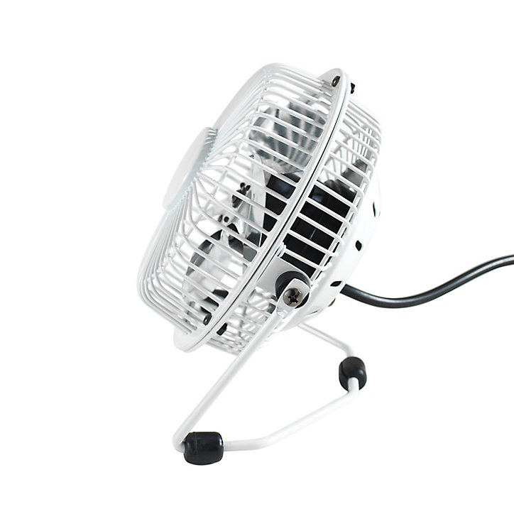 Mini ventilateur USB TX-401D-U blanc ø10 cm, 4W