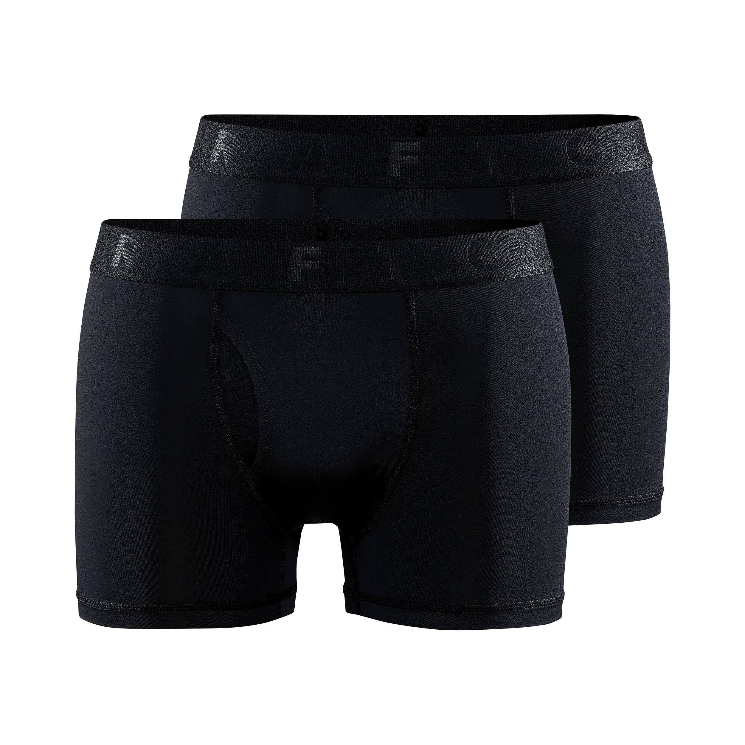 Craft Core Dry 3-Inch Caleçon Pack De 2 Unités Hommes - Noir