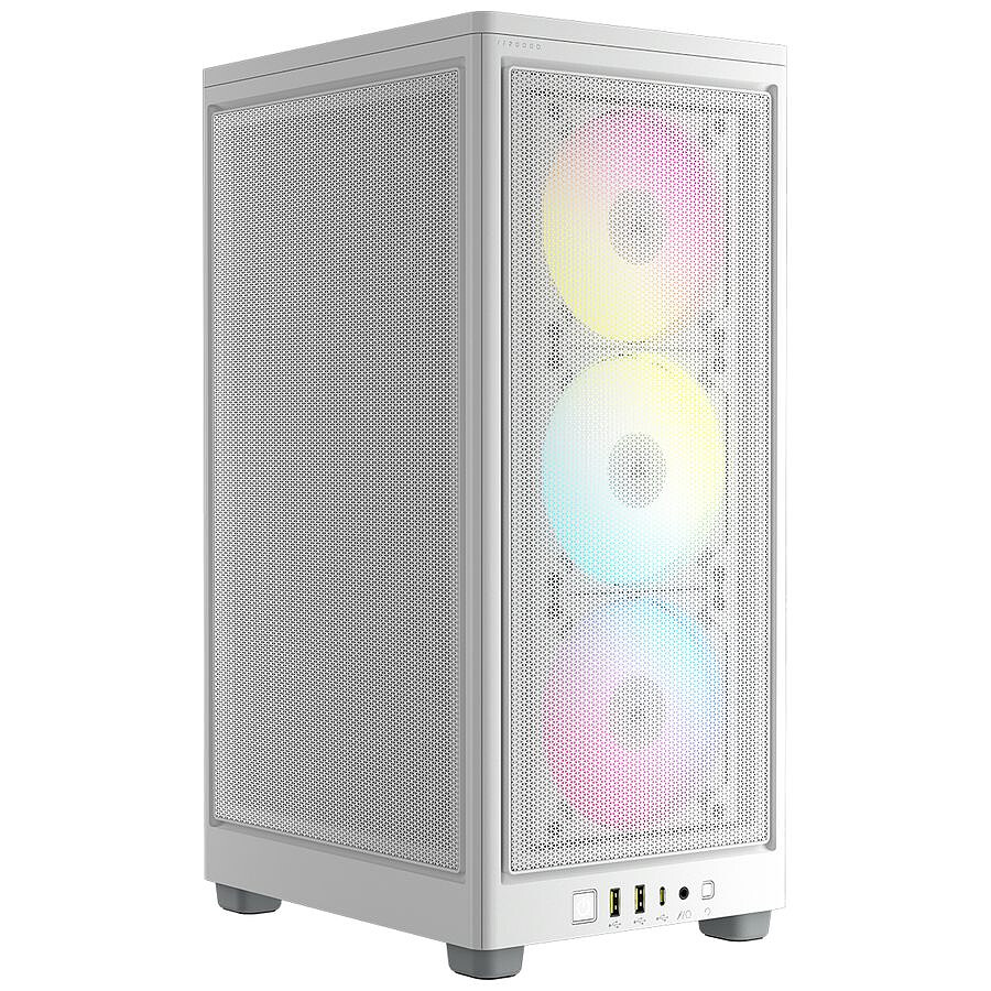 Corsair 2000D RGB Airflow - Blanc