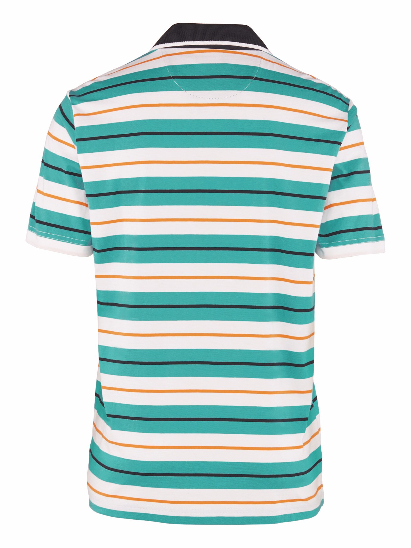 Kurzarm-Poloshirt Streifen