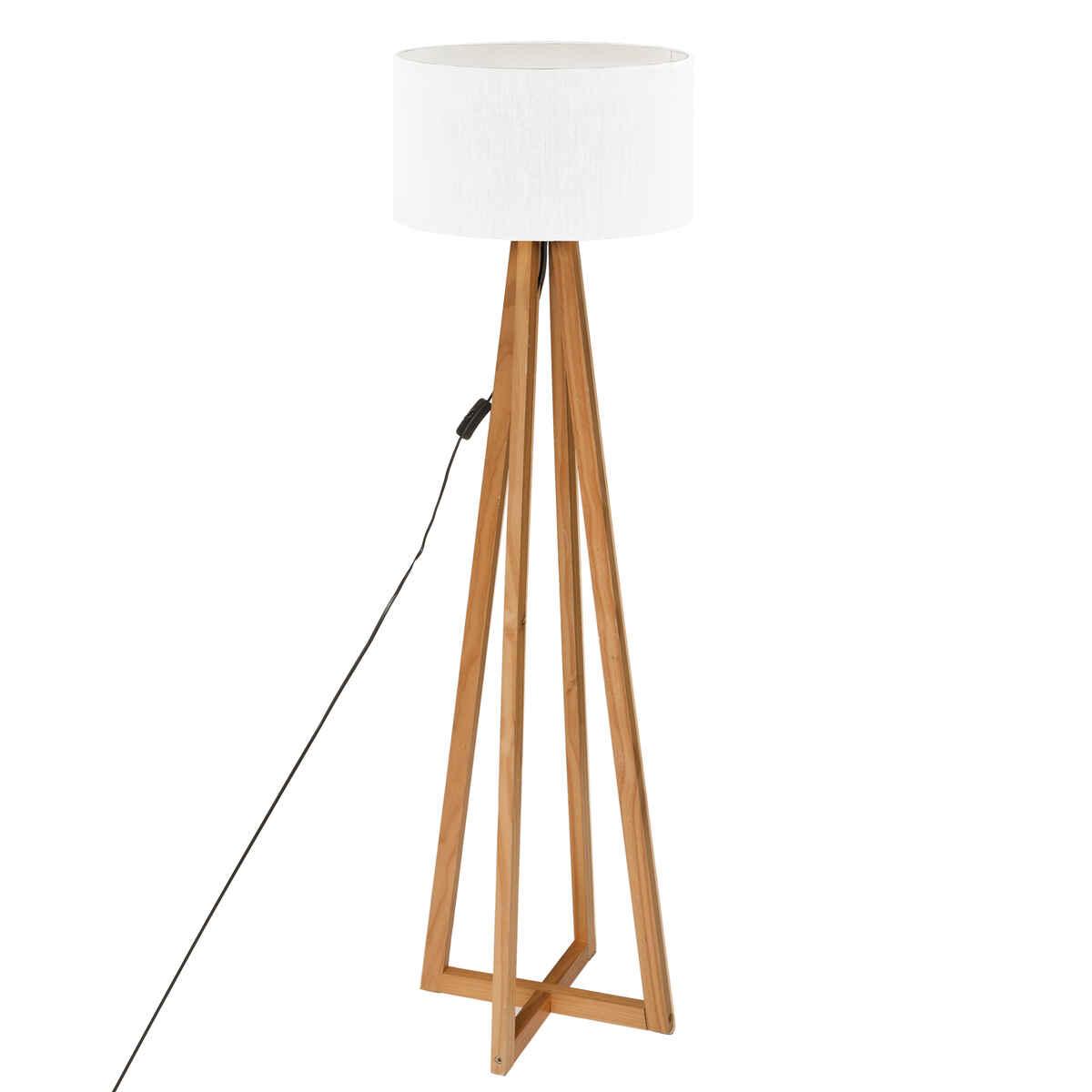 LAMPADAIRE MULTI PIEDS MOLU BLANC H.140CM