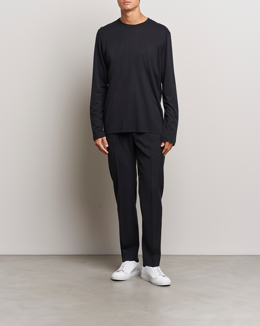 CDLP Midweight Long Sleeve T-Shirt Black
