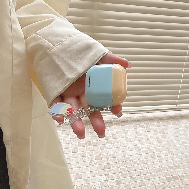 VanDi - Color Panel AirPods / Pro oortelefoonhoesje skin / cake charm / set