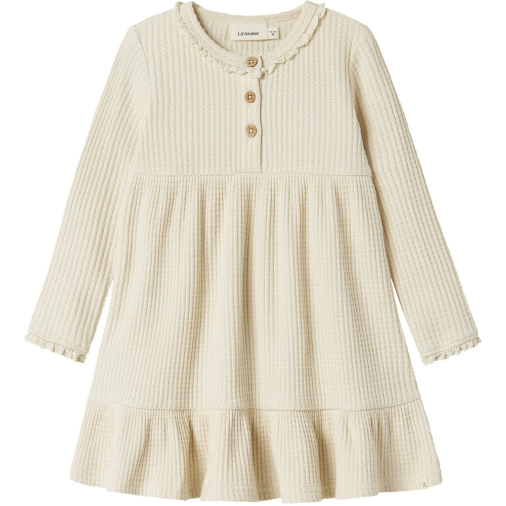 Køb Lil'Atelier Turtledove Nmfosanne Ls Kjole Lil