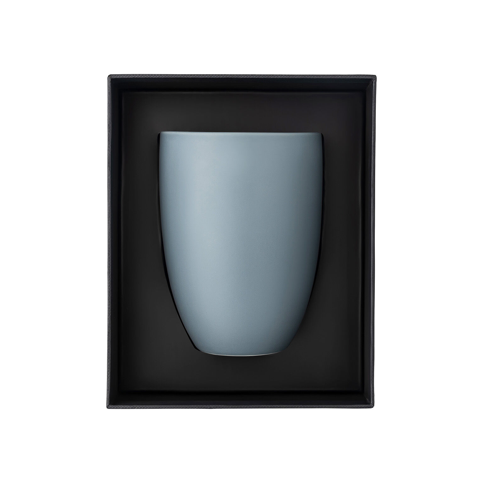the mug+ Comfort Blue Becher doppelwandig