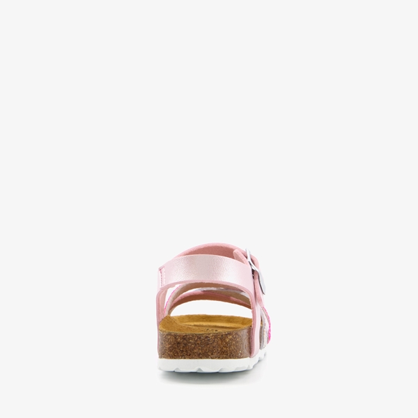 Hush Puppies meisjes bio sandalen roze glitters