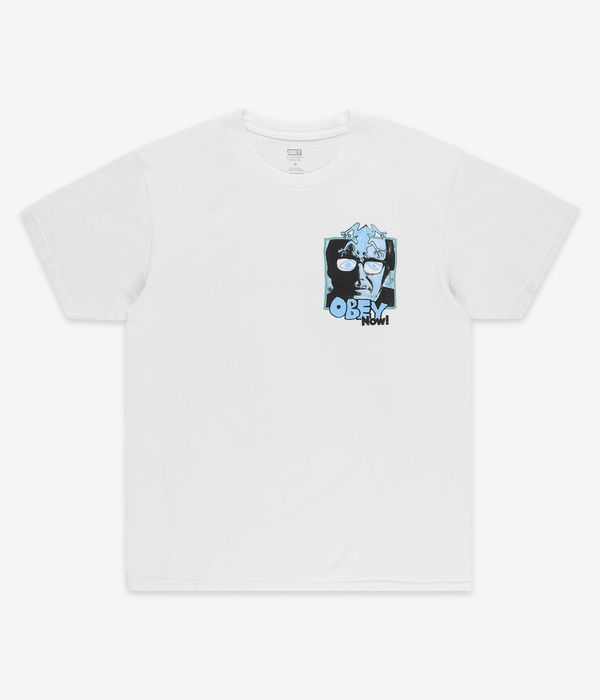 Obey Now! T-Shirt (pigment vintage white)