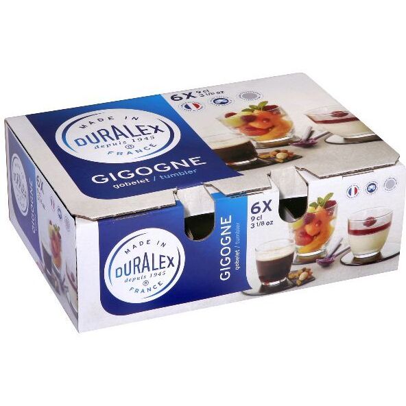 Verres Gigogne Duralex