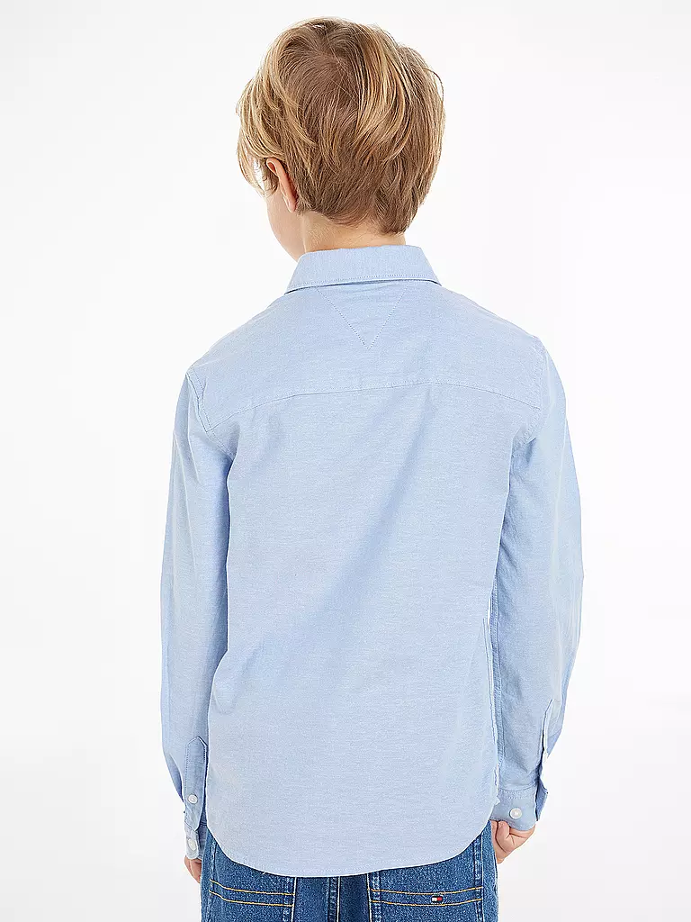 TOMMY HILFIGER Jungen Hemd  blau