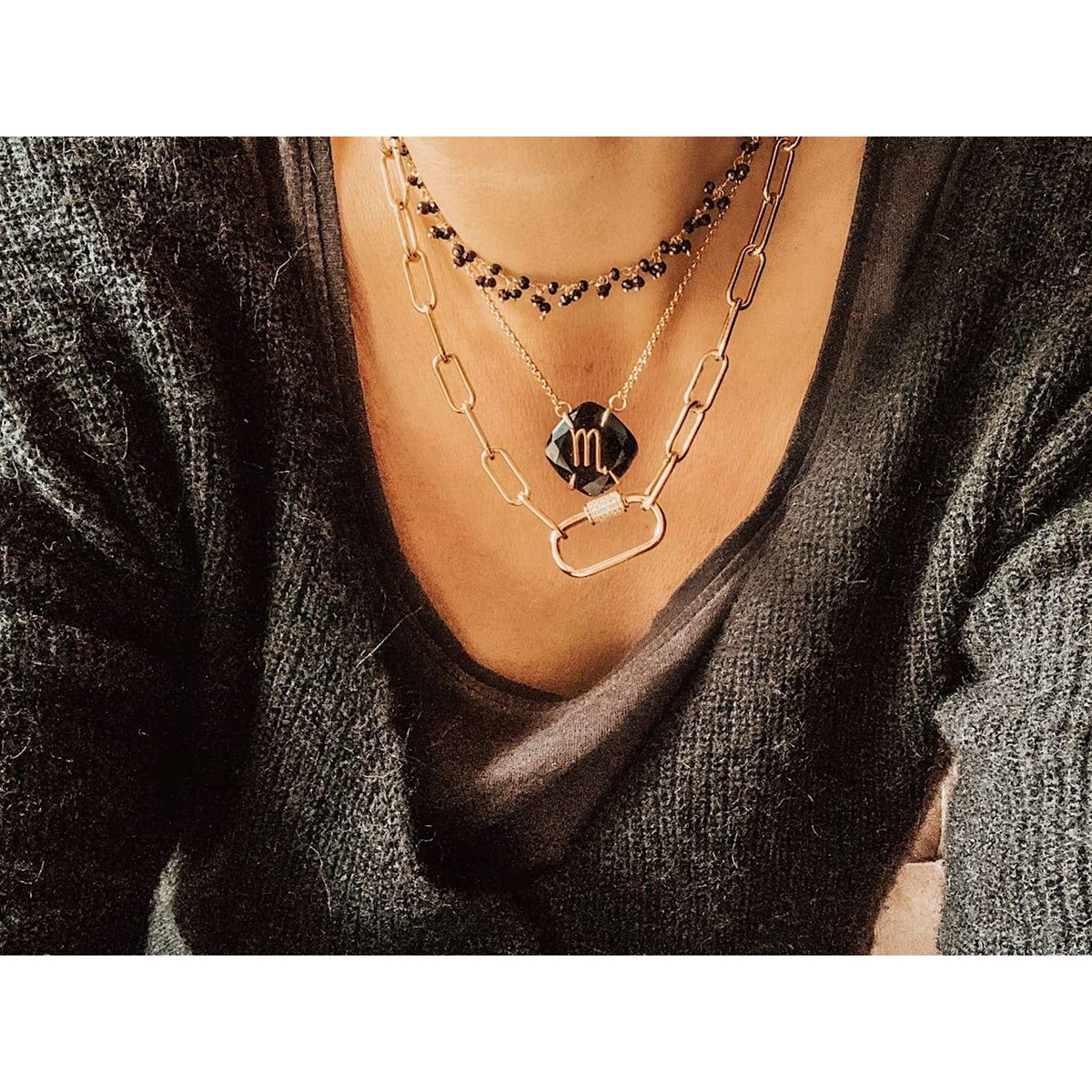 Collier astro Scorpion