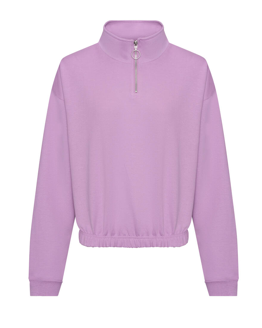 AWDIS JH037 - Sweat court col zippé femme