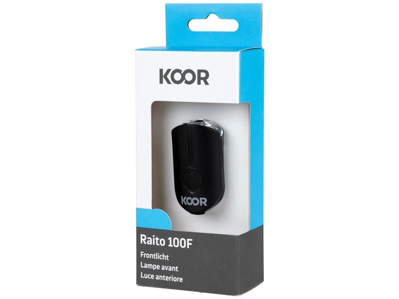 KOOR Velolampe Raito 100F Frontlicht