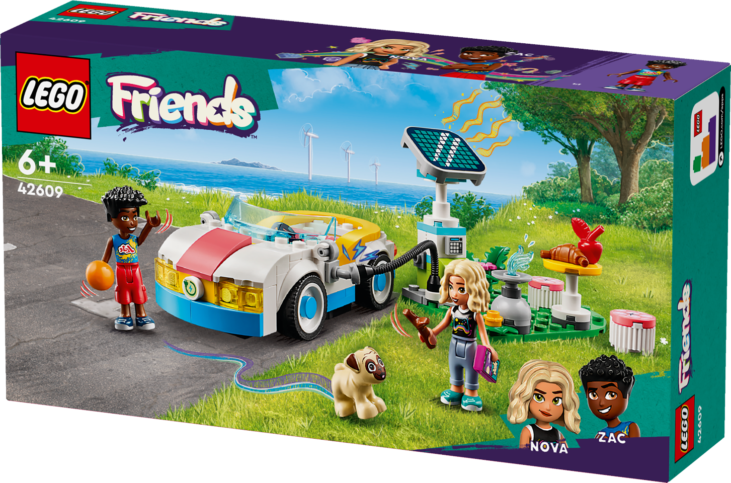 LEGO Friends - Elbil og ladestander (42609)