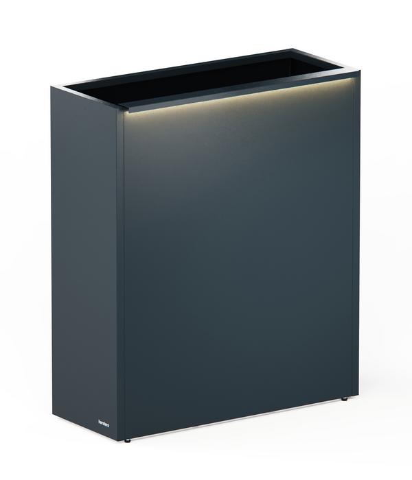 Herstera Metall-Raumtrenner Cube LED,