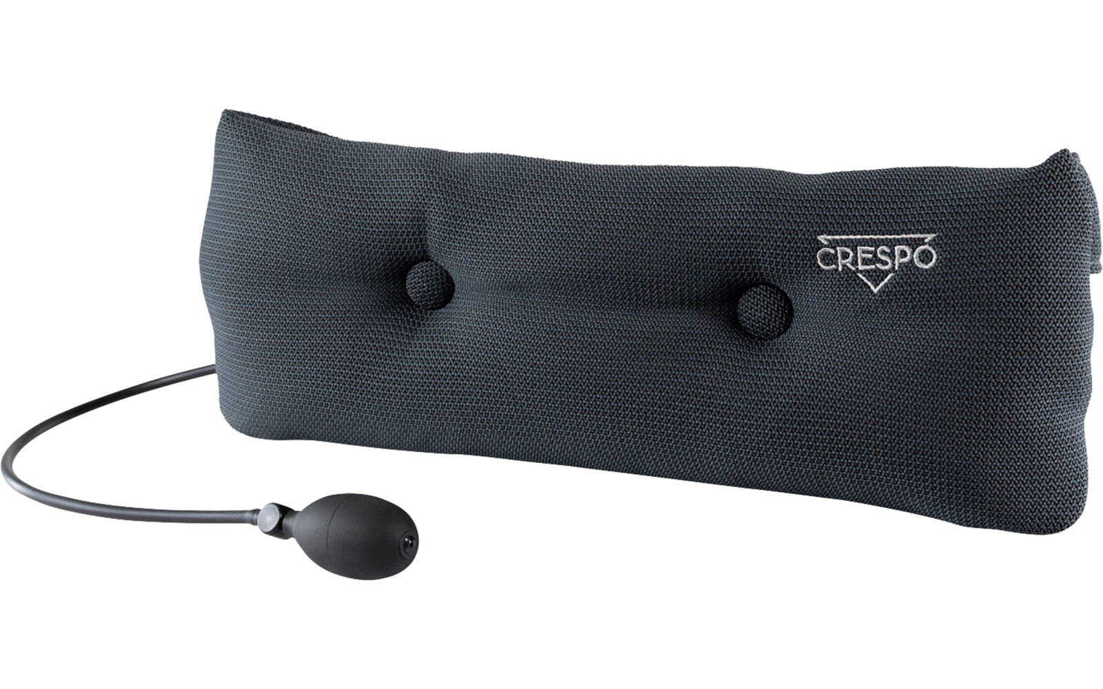 Crespo LS/237 Air Select Lendenwirbelstütze / Lumbalstütze aufblasbar 53 x 20 cm grau