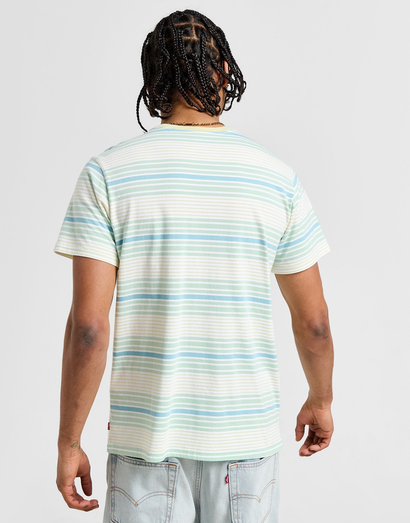 LEVI'S T-shirt Stripe Baby Tab Homme