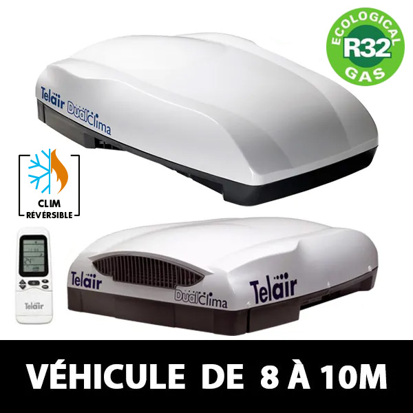 Climatiseur chauffage TELECO DUALCLIMA 12500H