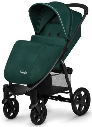 Lionelo - Annet Plus - Kinderwagen - Verstelbaar - Inklapbaar - XXL Zonnescherm - Inclusief Accessoires