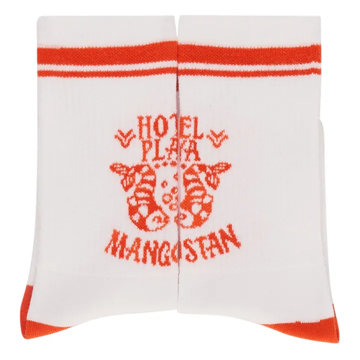 Maison Mangostan Chaussettes Hotel Playa | Rouge