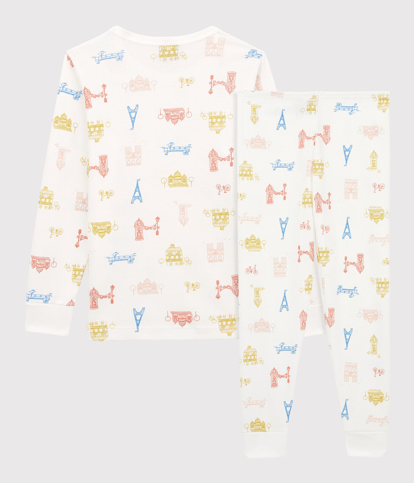 Pyjama Paris petite fille/petit garçon en coton