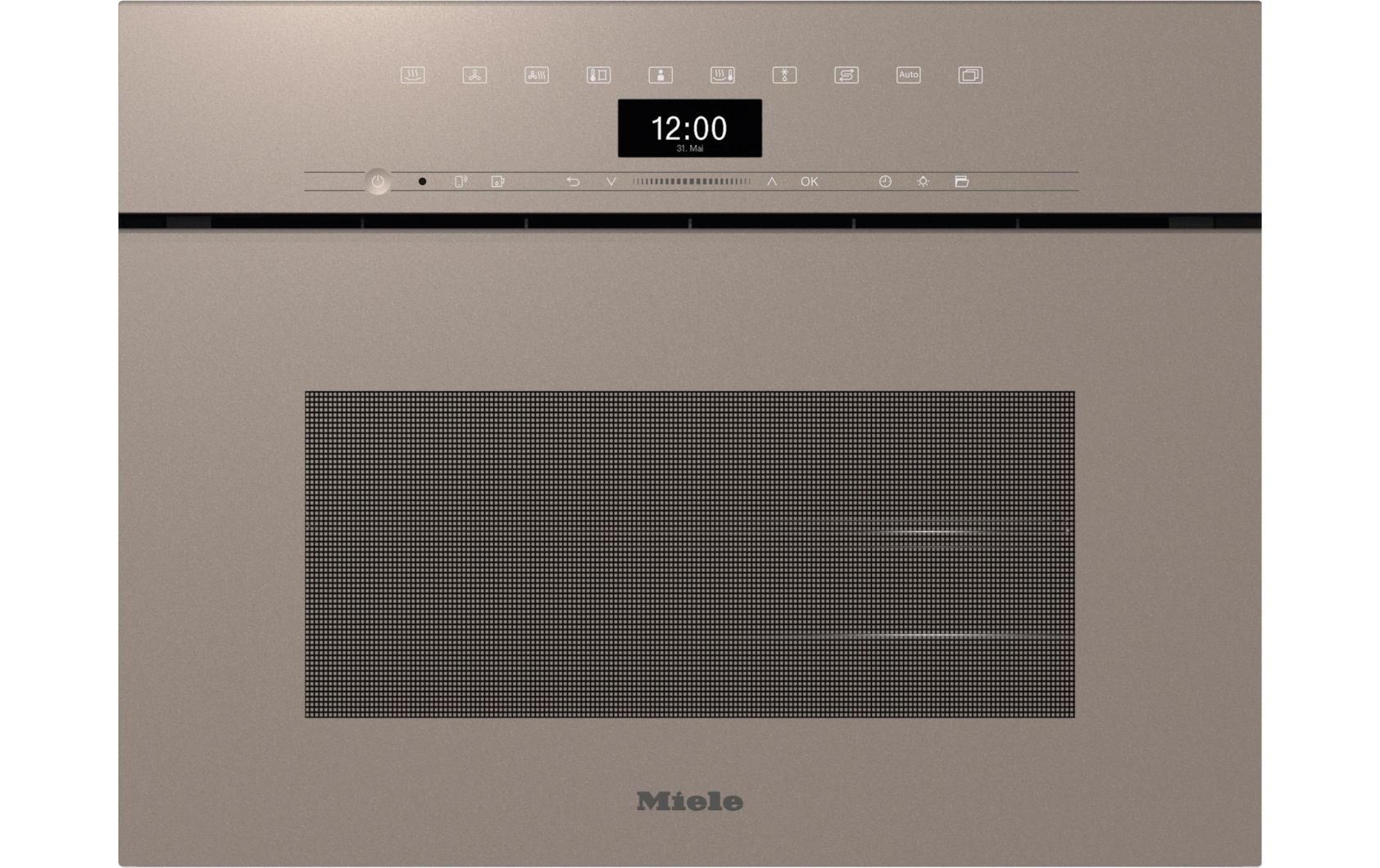 Backofen DGC 7445 HCX Pro Beige<br>Griffloser Kompakt-Dampfbackofen mit Frisch- und Abwasseranschluss