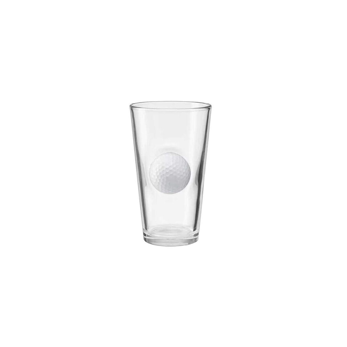 Drikkeglass med golfball